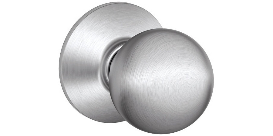Hall and Closet Door Lock, ANSI: Grade 2, Function: Passage Latch ...