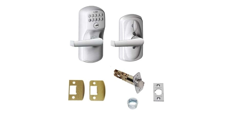 Keypad and Elan Lever Flex Lock, Function: Entrance Lock, 9 V ...