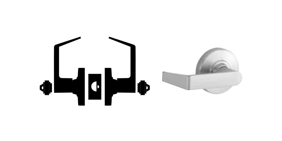 Mechanical Door Cylindrical Lock, ANSI: Grade 1, Function: Institution ...