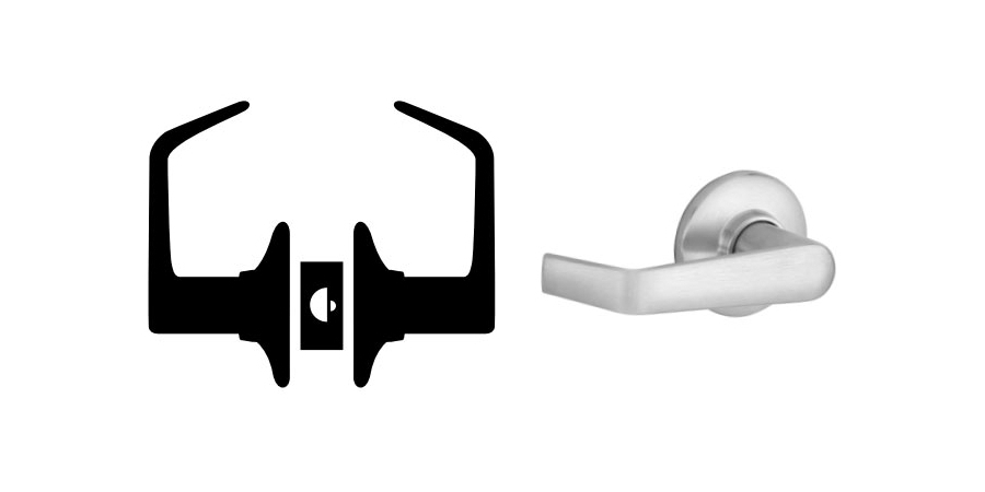 Tubular Door Lock, ANSI: Grade 2, Function: Passage Latch, US26D Satin ...