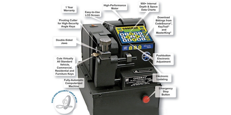 Computerized Code Key Cutting Machine