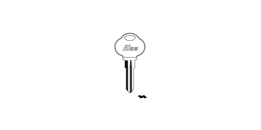 Vehicle Key Blank, Automotive Key Blank, Original-Shaped Bow, Brass ...