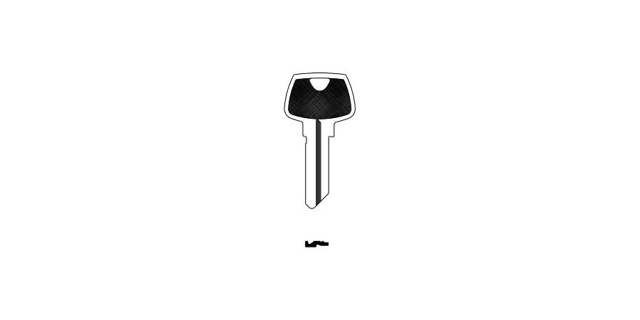 Key Blank, 5 Pin or Disc Pin Length, Pin Tumbler Cylinder Keys, Nickel ...
