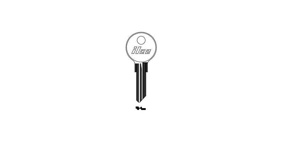 Cylinder Lock Key Blank, 4 Pin or Disc Pin Length, Pin Tumbler Cylinder ...