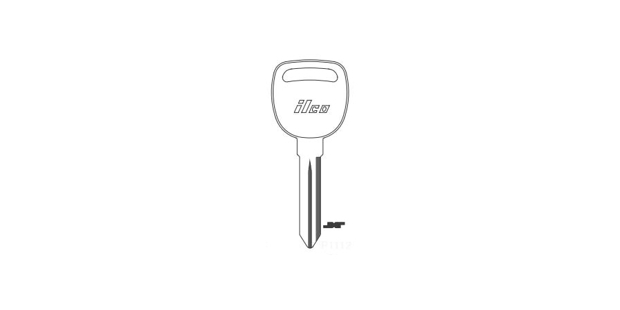 Vehicle Key Blank, Automotive Key Blank, Original-Shaped Bow, Brass ...