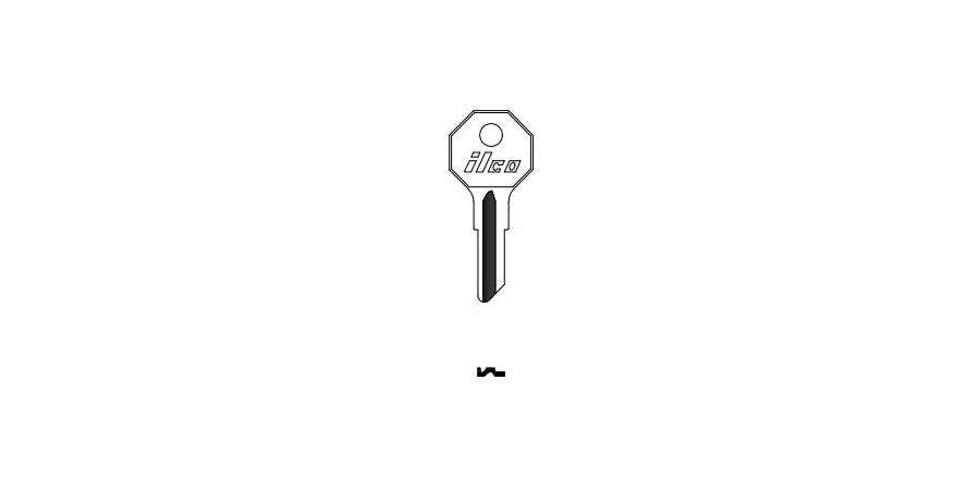 Vehicle Key Blank, Automotive Key Blank, Original-Shaped Bow, Brass ...