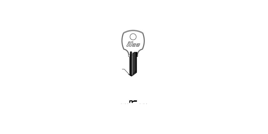 Cylinder Lock Key Blank, 4 Pin or Disc Pin Length, Automotive, Disc ...