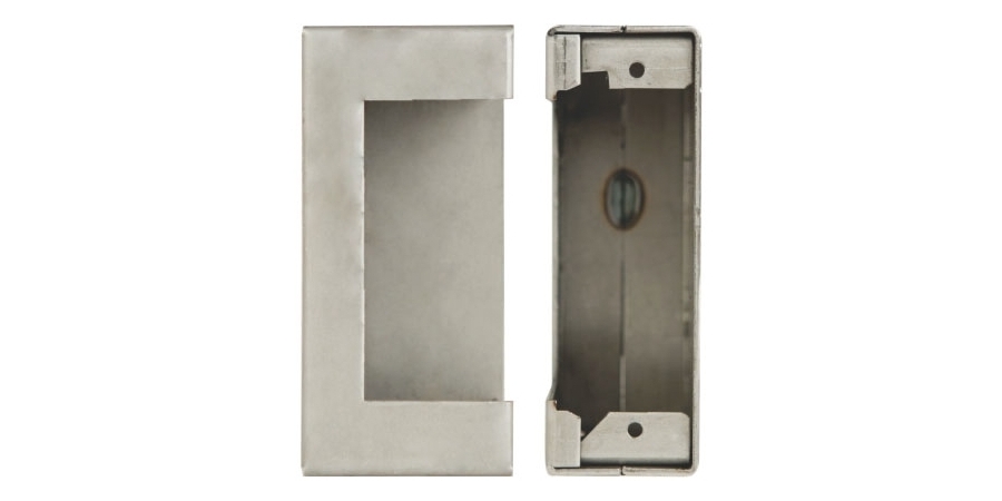 Weldable Electric Strike Box, LxWxD: 5-1/8 x 2-3/8 x 1-3/4 in., Steel ...