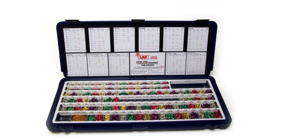 Cylinder Lock Rekeying Pin Kit, Universal, 0.005