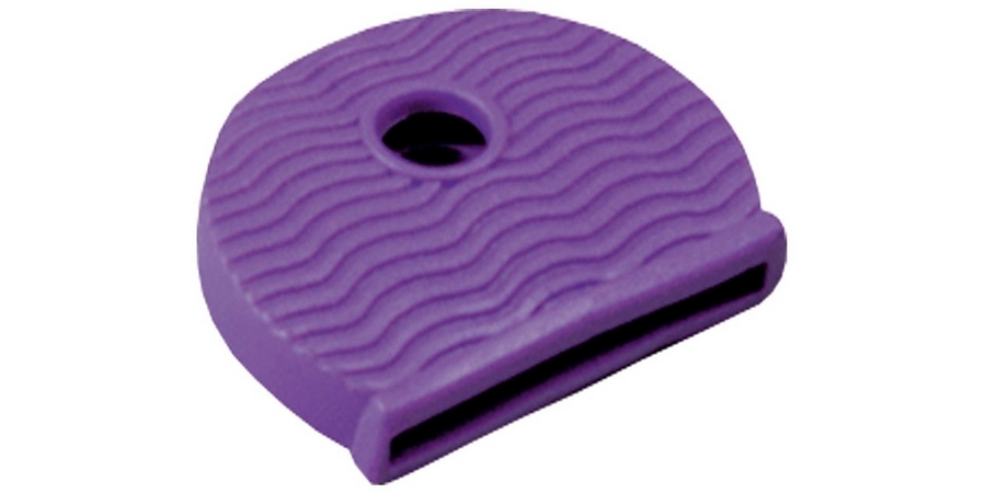 Key Cap, Vinyl, For Use With Standard Headed Keys, 1 in. L, 3/4 in. W