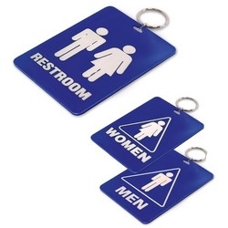 Lucky Line 53000 Womens Restroom Tag 10 Per Pack 