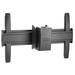 TV Mount, Large Flat Panel, Ceiling, Universal, Landscape, +5/-20 Degree Tilt, 125 Lb Load, 26.8" Width x 6.4" Depth x 16.5" Height, Black