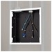 Large In-Wall Storage Box with White Flange