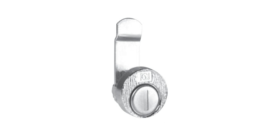 Door Lock, Pin Tumbler Key, 90 deg. Clockwise Rotation, Clip-Mount ...