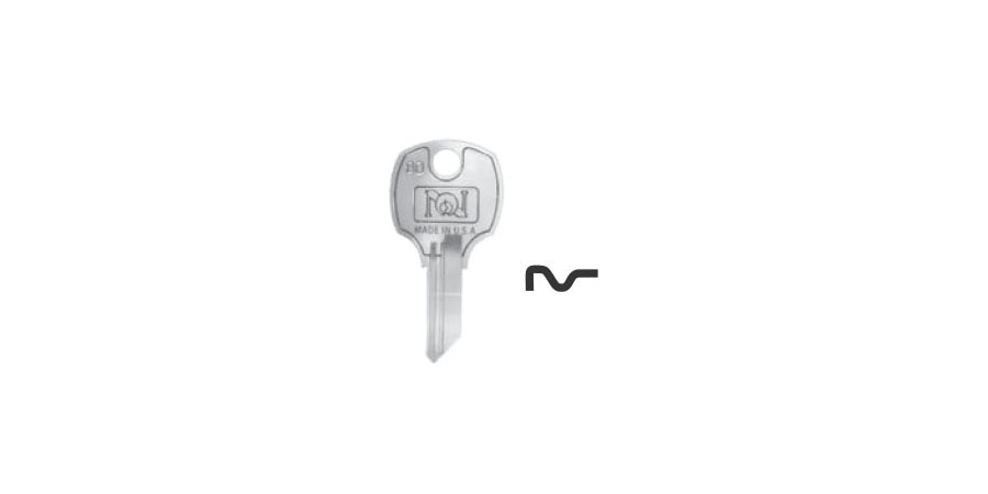 Pass Lock Key Blank, 5 Pin or Disc Pin Length, Disc/Wafer Tumbler Key ...
