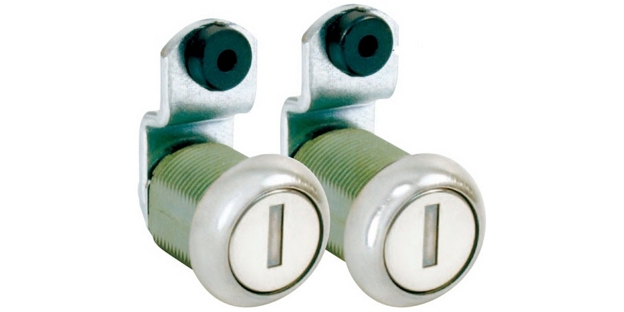Dust Shutter Cam Lock, Stainless Steel, Disc Tumbler Key, Key Code: 217 ...