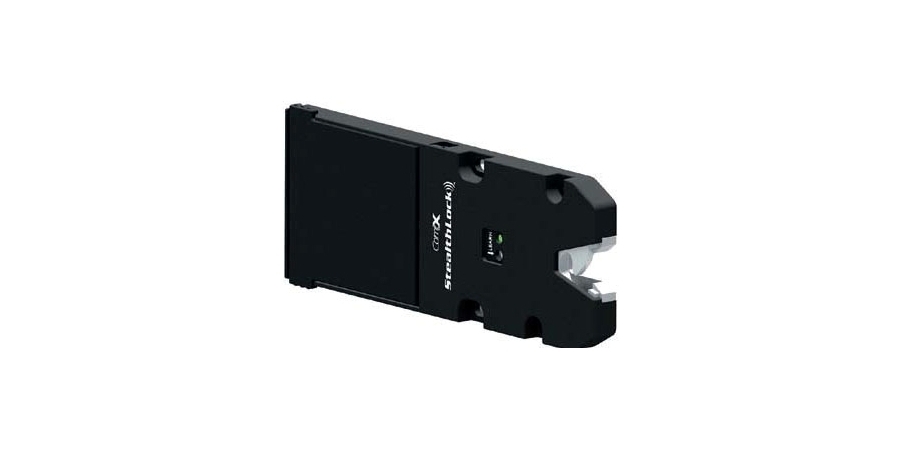 Electronic Cabinet Lock Receiver Latch, 0.437 in. H, 2.67 in. W, 6.785 ...