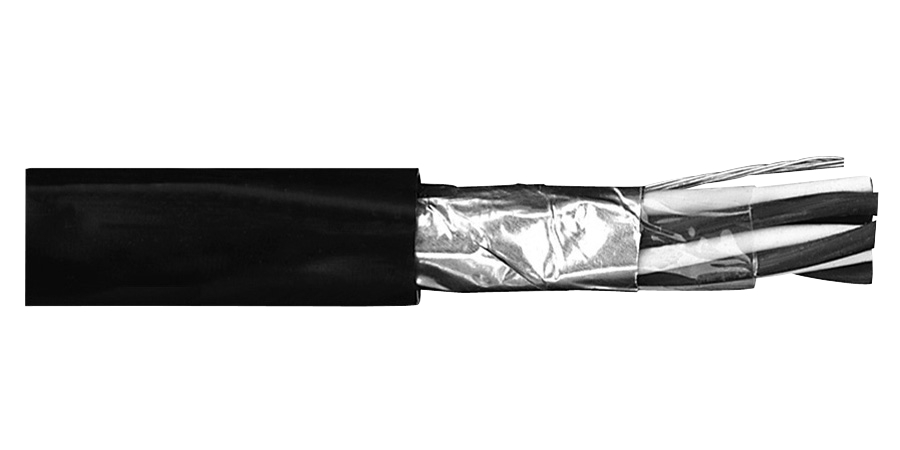 Overall Shielded Single and Multipair, 20 AWG, 20 Pair.