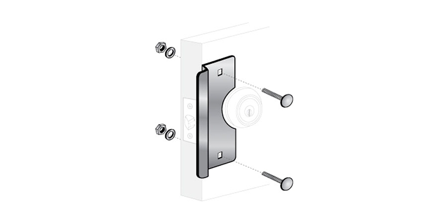 Door Latch Protector, 6