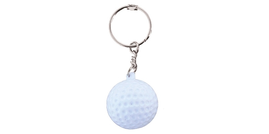 Golf Ball Key Chain, With 1.25