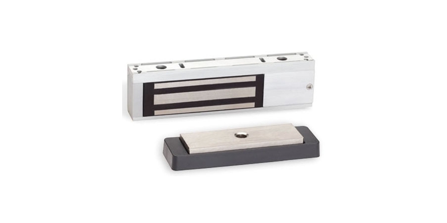 Electromagnetic Lock, 1300 lb. Holding Force, 12 to 24 VDC Input ...