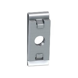 Enclosure Sliding Nut, Clip, M5, With Pre-Slotted Mounting Plate