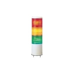 Schneider Electric Harmony XVC, Monolithic precabled tower light, plastic, red orange green, Dia.40, base mounting, steady, IP54, 24 V AC/DC