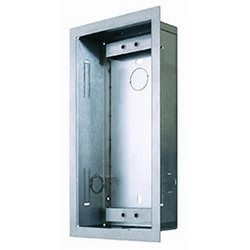 IP Intercom Flush Box, 1-Module, Flush Mount, 125 MM Width x 46 MM Depth x 235 MM Height