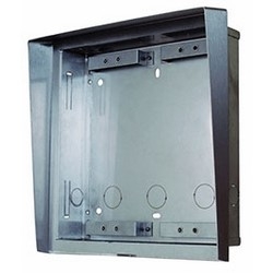 IP Intercom Roof and Flush Box, 2-Module, Flush Mount, 229 MM Width x 41 MM Depth x 240 MM Height, For Masonry Fitting