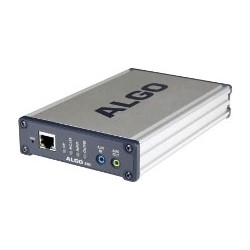 The Algo 8301 is a PoE IP Paging Adapter for traditional analog amplifiers. This adapter integrates existing and traditional paging solutions into a VoIP environment, whether premise or hosted.