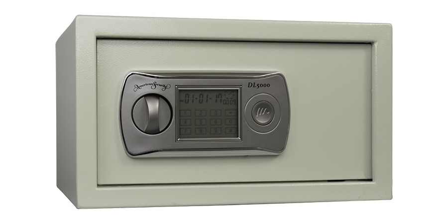 Digital Home-Security Safe, Electronic Keypad Lock, 8.18 in. H Interior ...