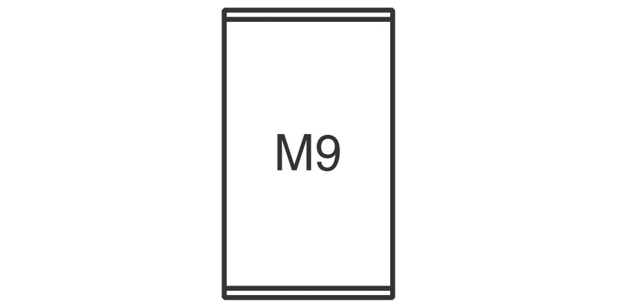 Interchangeable Core Master Pin, 0.213 in. W, No. 9