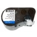 Wire and Cable Label, Rectangle, Self-Laminating, 1.5" Width x 1.25" Height x 0.004" Thickness, Black On White, Semi-Clear, Black Ribbon, Clear/White Tape, Vinyl, Matte, For UTP