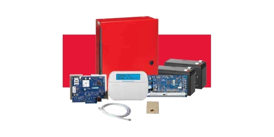 Fire Monitoring Control Panel Kit, 32-Zone, 72-User, 4-Partition ...