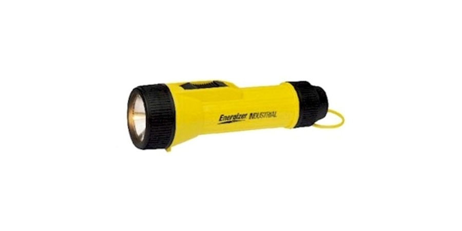 Flashlight, LED, D, Yellow, 35 lm, 45 m, Battery Not Included, IPX4