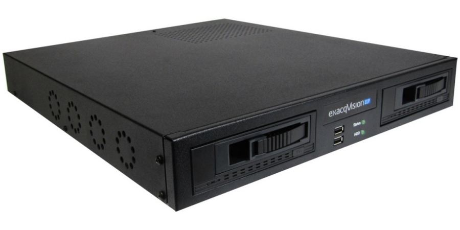 Network Video Recorder, Rack Mount, 1.5U Chassis, 24 IP Camera, Windows ...