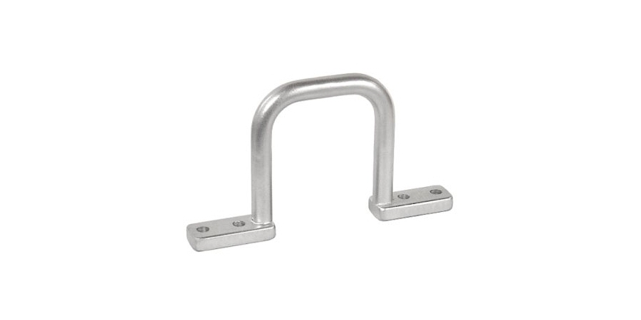 Cable Management Distribution Ring, Aluminum, Surface-Mount, 2 in. Cable