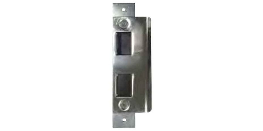Long Strike, US32D Satin Stainless Steel, Latch Face: Flat, For Use ...