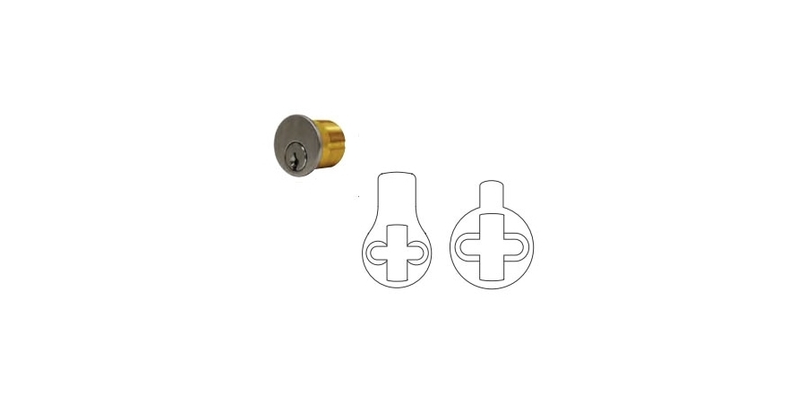 Mortise Cylinder, Adams Rite Standard Yale Cam, Schlage C Keyway, Keyed ...