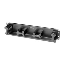 CABLE MGMT PANEL HORIZONTAL   19&quot;W X 3.5&quot;H X2.5&quot;D FORTISSIMOBLACK