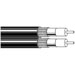 Coax - 735A* Series 26 AWG PE BRD PVC DUAL Gray