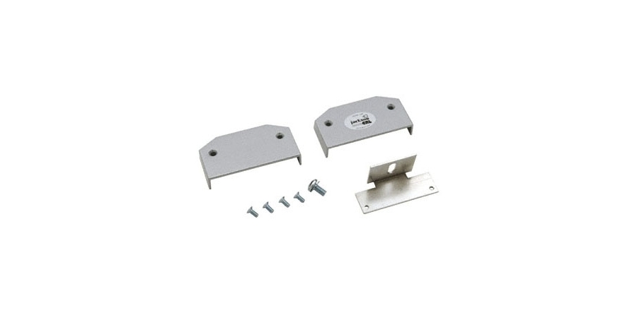 Exit Device Base End Cap, Satin Aluminum, Aluminum, For Use With 1285 ...
