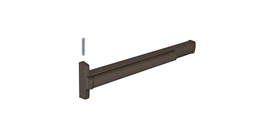 Concealed Vertical Rod Exit Device, 36 in. L Rail, Narrow Stile ...
