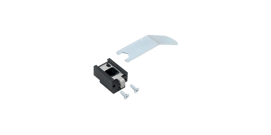 Exit Device Top Guide, Aluminum/Hardened Plastic, For Use With Vertical ...