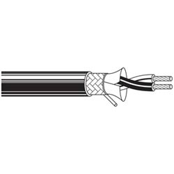 Multi-Conductor - Low Capacitance Computer and Computer P.O.S. Cable 1-Pair 24 AWG FFEPR SH FLRST Natural