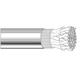 Multi-Conductor - Low Capacitance Computer Cable for EIA RS-232 Applications 3 22 AWG PR PVC Shield PVC Chrome