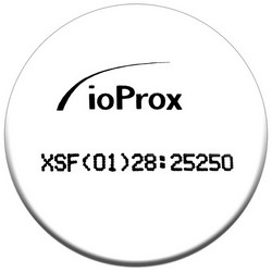 ioProx self-adhesive round tag, XSF/ 26-bit Wiegand (Minimum Qty 50, Increment Qty 50)