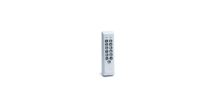 Weather-Resistant Keypad, 12 to 24 VAC/DC Input, Mullion-Mount, 1.13 in ...