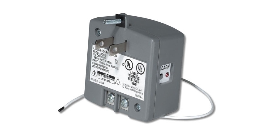 1-Channel Plug-In Receiver, 110 VAC at 60Hz, 318MHz