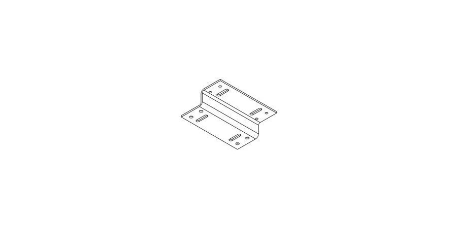Z-Bracket, For Use With HSS L2S and L2D Series Dual Alarms